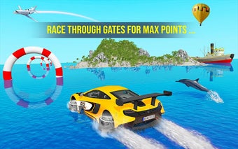Image 1 for Water Surfing Stunts Game