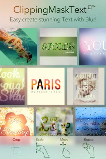 Image 0 for Clipping Mask Text Square…