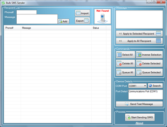 Imagen 0 para Bulk SMS Sender