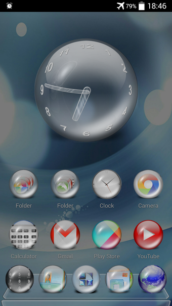 Imagen 0 para Next Launcher Theme Spher…