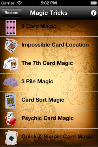 Image 0 for Card Magic Tricks
