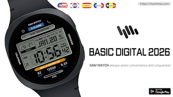 Image 0 for SamWatch Basic Digital 20…