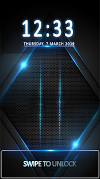 Image 2 for Black Pattern Lock Screen…