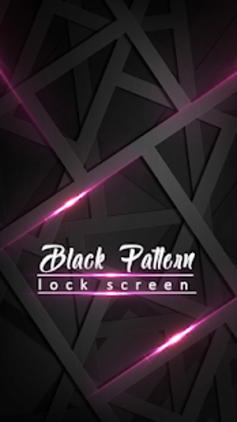 Imagen 3 para Black Pattern Lock Screen…