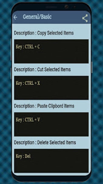 Image 1 for Shortcut Keys