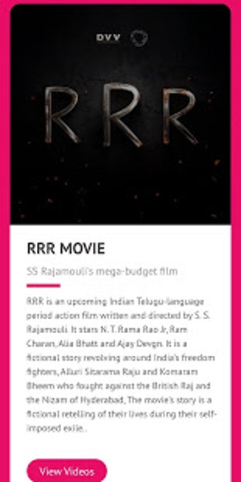 Image 1 for RRR Movie