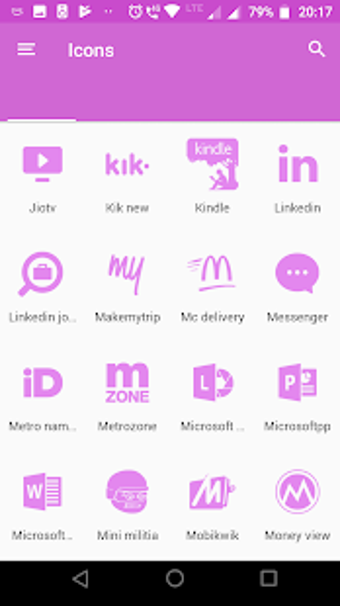 Imagen 0 para Blossom Pink Icon Pack