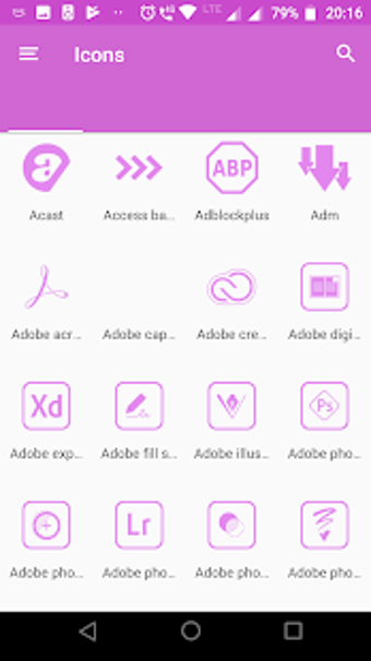 Imagen 2 para Blossom Pink Icon Pack
