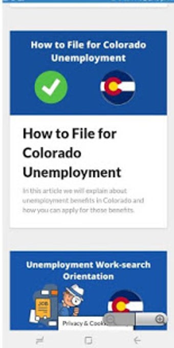 Image 3 for Colorado Unemployment App