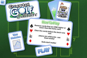 Image 0 for Crystal Golf Solitaire