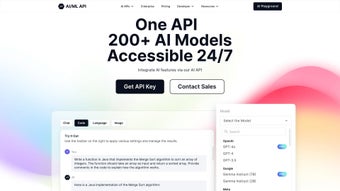 Image 0 for AIML API
