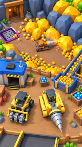 Image 0 for Gold Miner: Bulldozer Mas…