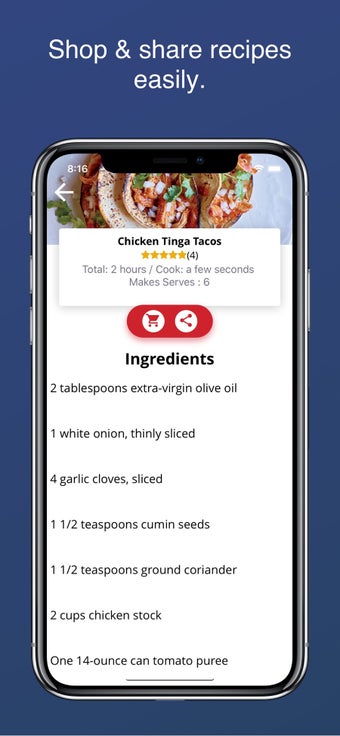 Imagen 1 para Cook Up - Recipe Manager
