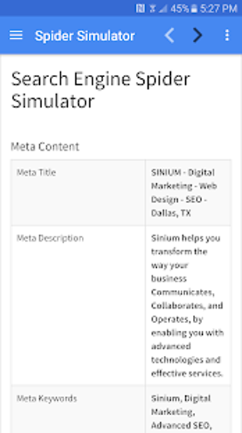 Imagen 1 para Sinium SEO Tools