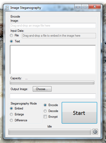 Imagen 0 para Image Steganography