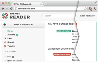 Imagen 0 para The Old Reader Extension