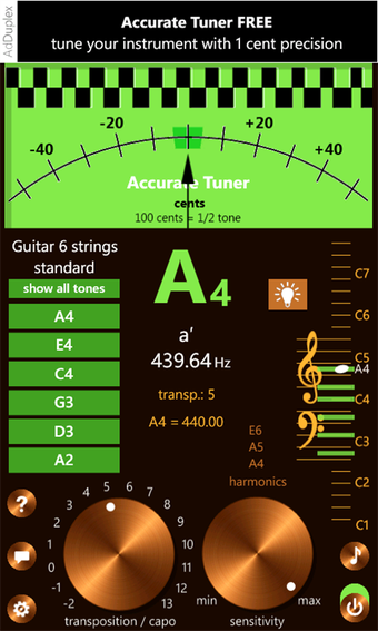 Imagen 0 para Accurate Tuner Free for W…