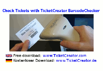 Image 0 for TicketCreator BarcodeChec…