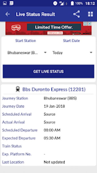 Imagen 1 para Where is my train - India…