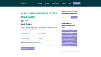 Imagen 0 para AI Fundraising Letter Gen…