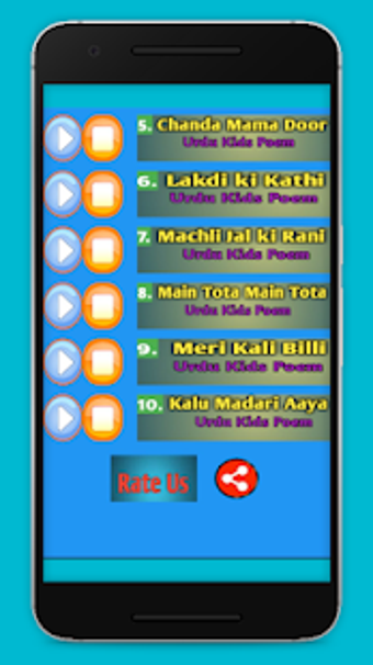Imagen 2 para Kids Poems Offline Urdu -…