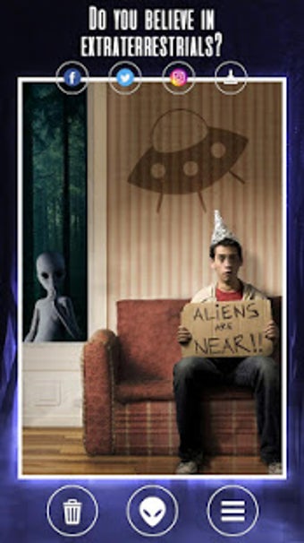 Imagen 0 para Area 51 Alien Stickers