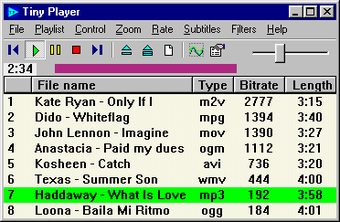 Image 0 for Tiny Player