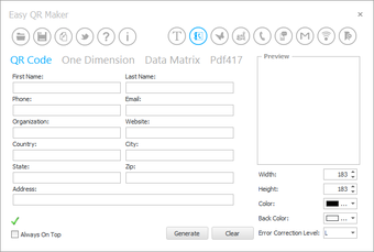 Image 0 for Easy QR Maker