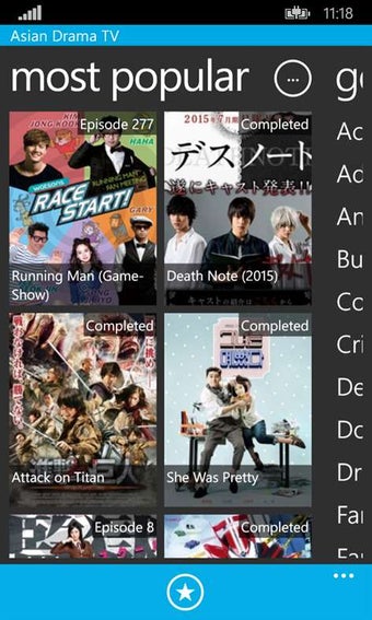 Imagen 1 para Asian Drama TV for Window…