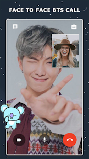 Imagen 2 para Fake Video Call : BTS Cal…