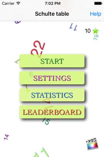 Image 0 for Schulte table
