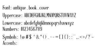 Imagen 0 para Antique Book Cover
