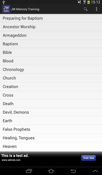 Image 1 for Memory Training. Bible St…