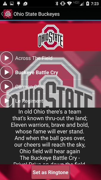 Imagen 2 para Ohio State Ringtones Offi…
