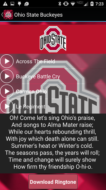 Imagen 3 para Ohio State Ringtones Offi…