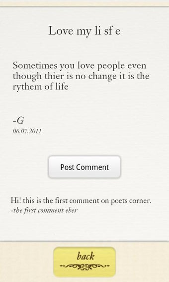 Imagen 0 para Poet's Corner