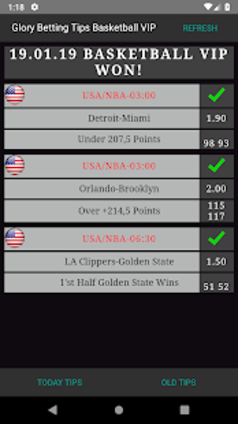Imagen 3 para Glory Betting Tips Basket…