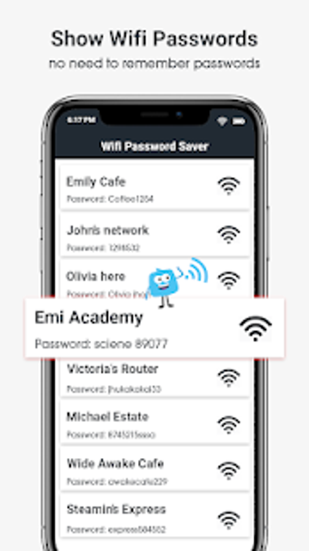 Image 2 for WiFi Key Master: Show All…