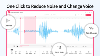 Image 1 for KingShiper Audio Editor