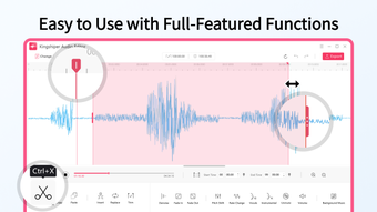 Image 2 for KingShiper Audio Editor