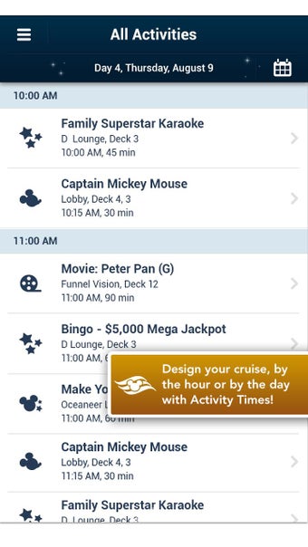 Image 0 for Disney Cruise Line Naviga…