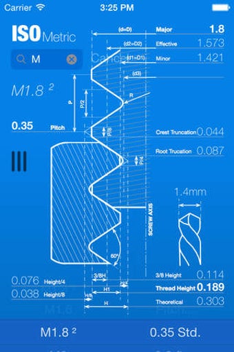 Image 0 for Hague Screw Thread Calcul…