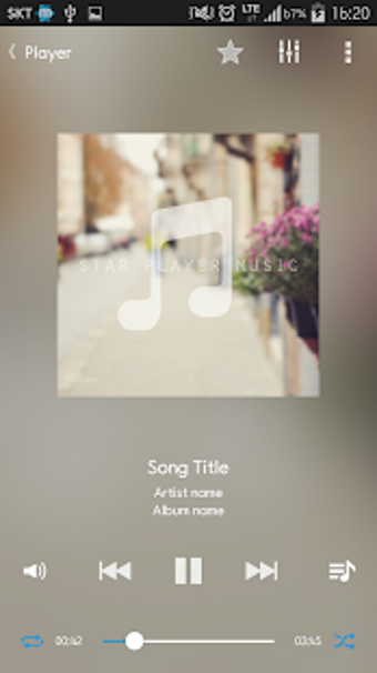 Image 0 for Star Music Player