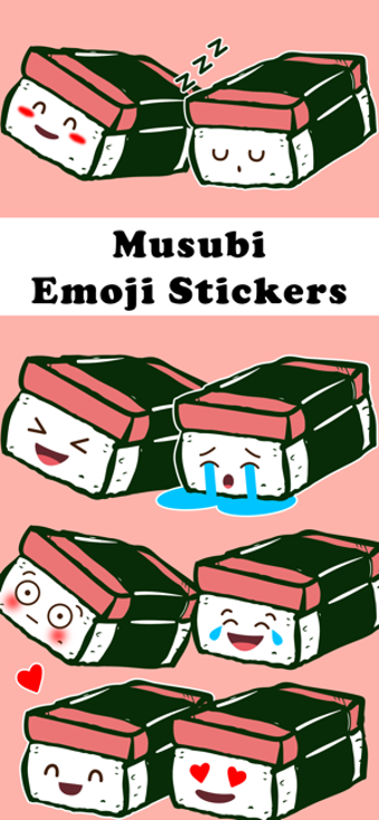 Image 2 for Musubi Emoji Stickers