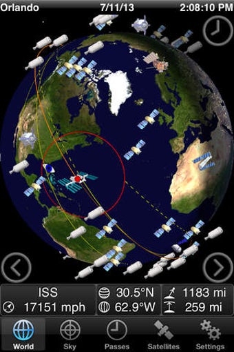 Image 0 for GoSatWatch - Satellite Tr…