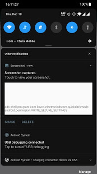 Image 1 for Quick Dark Mode Toggle fo…