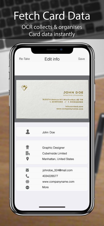 Image 1 for Business Card Scanner Pro