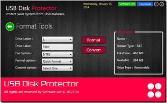 Image 0 for USB Disk Protector