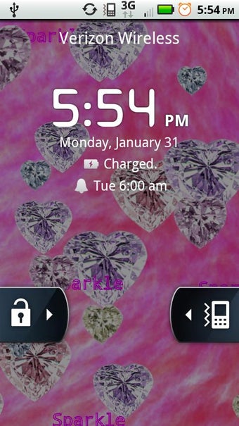 Imagen 0 para Gem Hearts Live Wallpaper