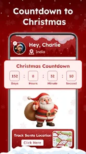 Image 0 for Santa Tracker  Countdown …